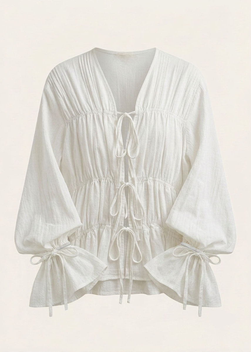 Cotton Gathered blouse