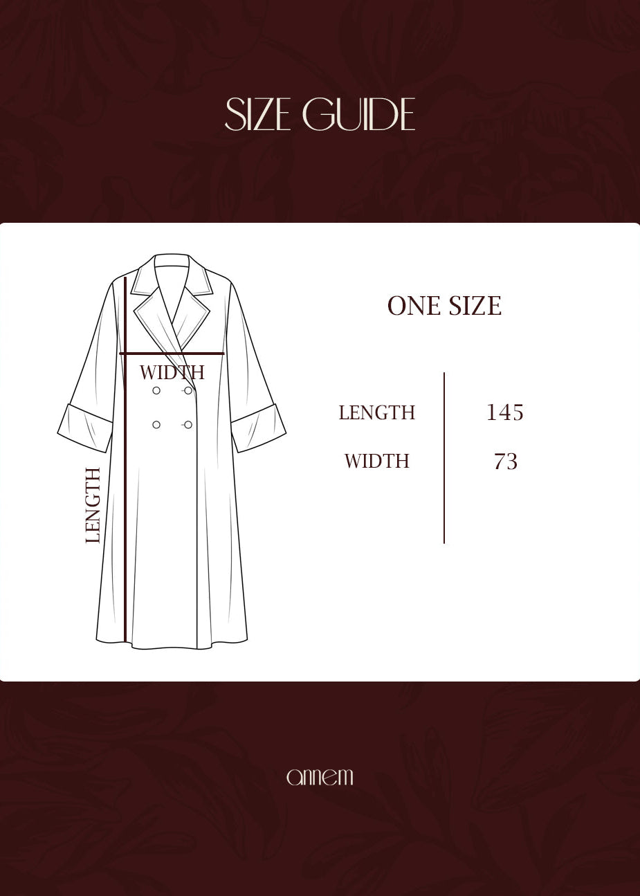 The Denim-Trim Revere Abaya
